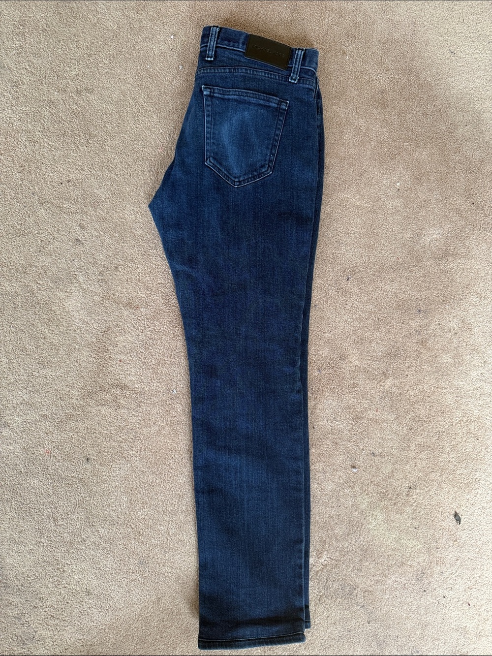 Michael Kors Slim Straight Dark Blue Jeans